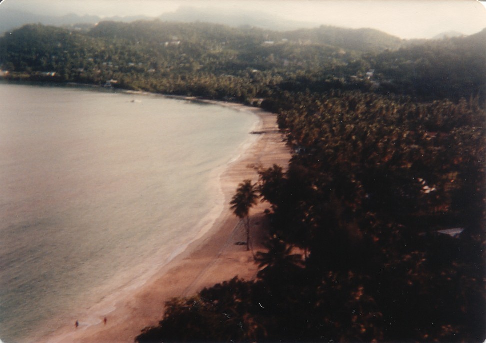 The Beach as seen From the Air